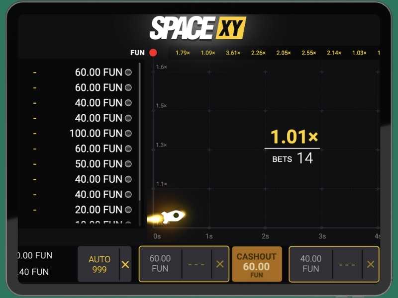 игровые символы слота Space XY